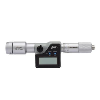 IP65 Digital invändig Mikrometer 150-175 x 0,001 mm med utbytbara förlängare